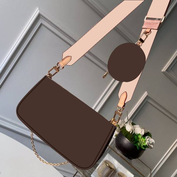 

luxuries designers women bag shoulder bag crossbody messenger luxury purses designer woman handbag 3 pcs/set leather with box