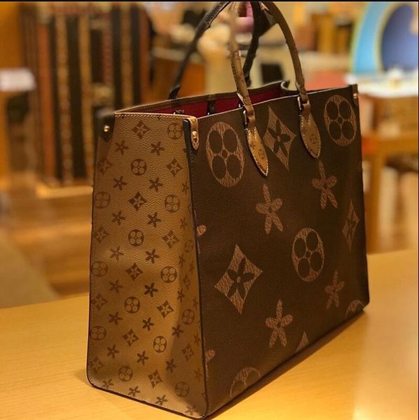

2023 designer handbag totes shoulder clutch bags on the go crossbody shopping bag purses letters flowers floral one handle wallet backpack w