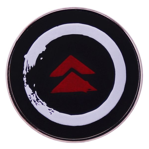 

ghost of tsushima game brooch accessories backpack decorations pin badges, Blue