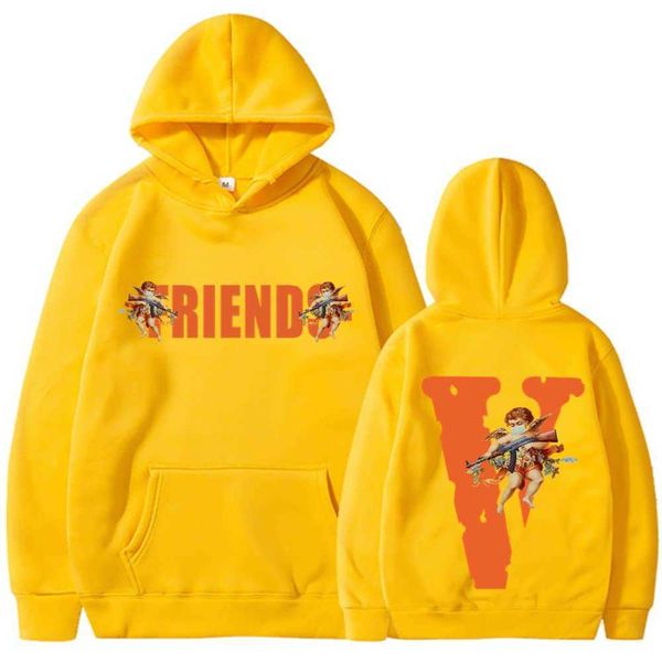 

men's hoodies sweatshirts long sleeve sweater solid color printed sweater men's couple hoodie pure cotton sweater, Black