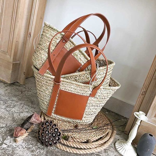 

evening bag new tassel rattan bag beach straw baking bucket summer