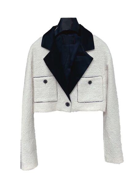 

european fashion brand women's jackets spring star, Black;brown