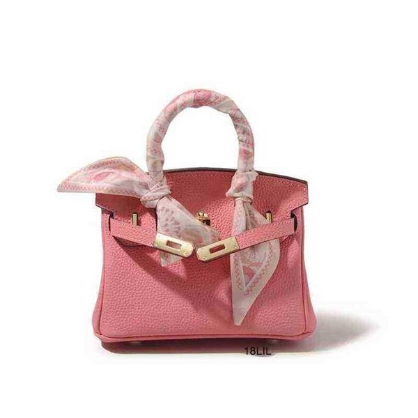 

designer bags birkin herme 5a 2022 new big brand mini platinum bag leather women's versatile red fairy messenger
