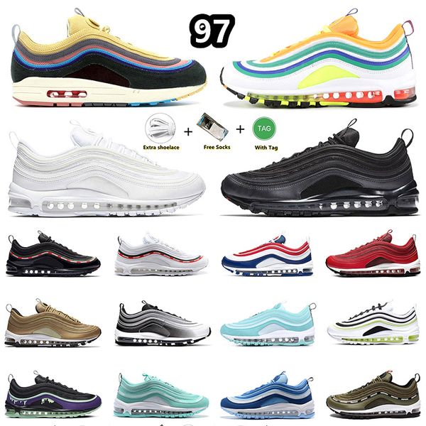 

97 running shoes sean wotherspoon 97s halloween acg air jesus satan usa bright citron easter ghost university red leopard aurora green blue