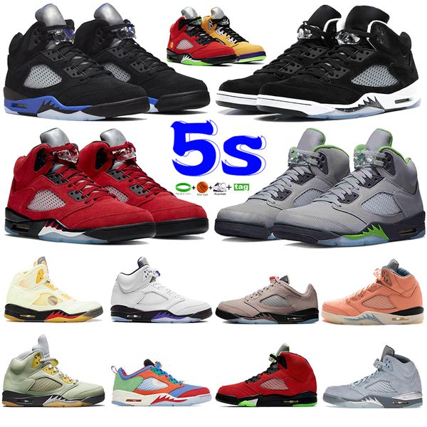 

5 5s jumpman basketball shoes mens racer blue oreo raging red jade horizon we the crimson bliss low paris pumice designer shoe retro