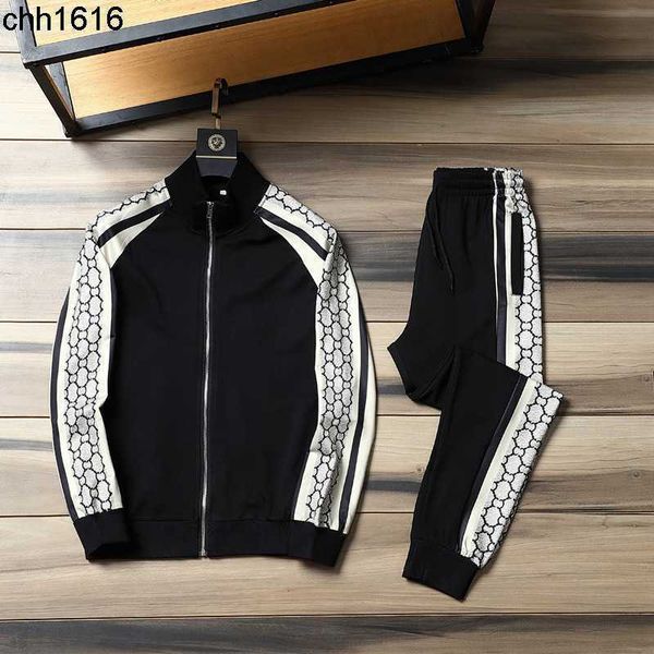 

casual sports suit men's and women's high-end men's baseball suit cardigan two-piece set loose large size fashion, Gray