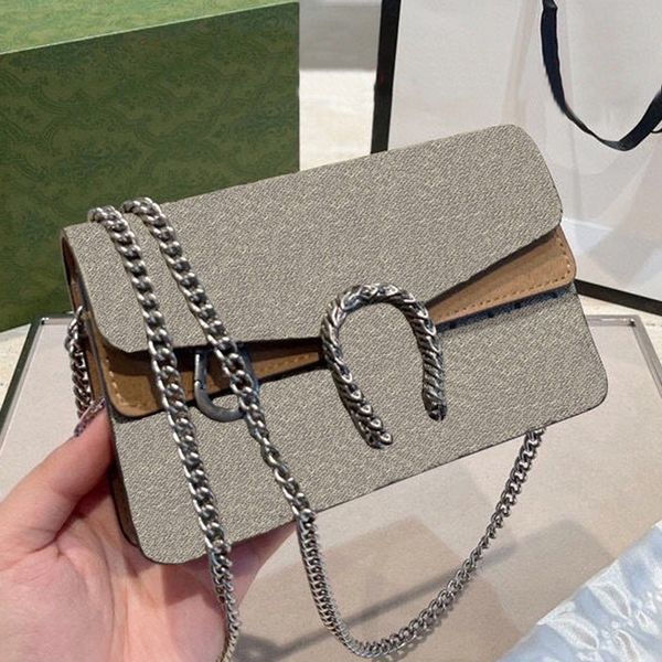 

classic luxurys designer bags for woman shoulder bag crossbody vintage metal chain ladies purse handbag leather