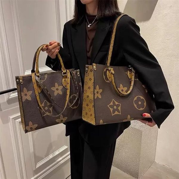 

designer bags women handbags monograms genuine leather handbag purse the tote bag shoulder crossbody female backpack on the go