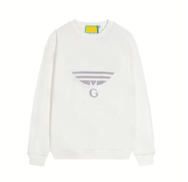 

men's clothing homme hooded sweatshirts mens women round neck hoodies high street luxury print hoodies pullover ggity winter sweatshirt, Black