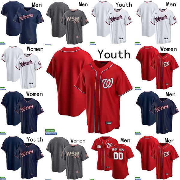 

baseball jersey 2022 all-star washington 22 juan soto 8 carter kieboom 1 cesar hernandez 7 maikel franco 19 josh bell 23 nelson cruz nationa, Blue;black