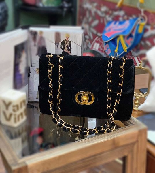 

velvet texture rhombic chain bag single shoulder bag crossbody women's bag