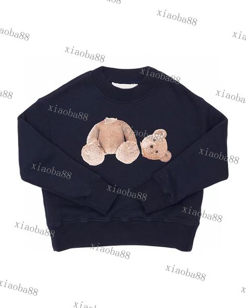 

kids sweatshirts boys girls hoodies cute animals letter printed long sleeve cotton pullover children casual sweatshirt baby clothing 2t-9t, Black