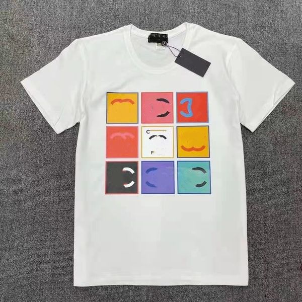 

hirt t-shirts women tshirt summer tee cotton fashion letter printing short sleeve lady tees luxurys casual clothes clothing xs-5xl k5gm, White
