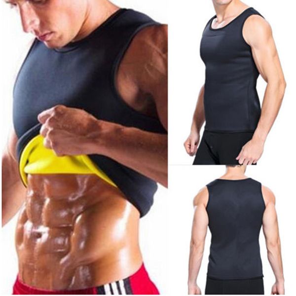 

men slimming vest slimming spanx mens undershirt belt body shaper neoprene abdomen fat burning shaperwear waist sweat corset, White;black