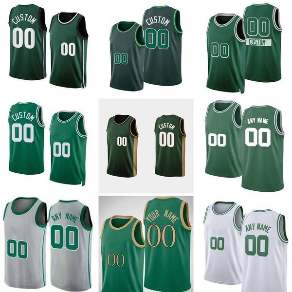

basketball jerseys custom printed 22-23 new season basketball jersey jayson 0 tatum jaylen 7 brown al 42 horford malcolm 13 brogdon marcus 3, Black;red