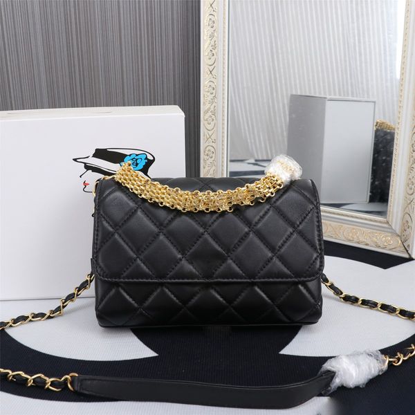 

metal locking messenger bag retro shoulder bag fashion crossbody bag luxury women purse designer handbag clamshell design casual