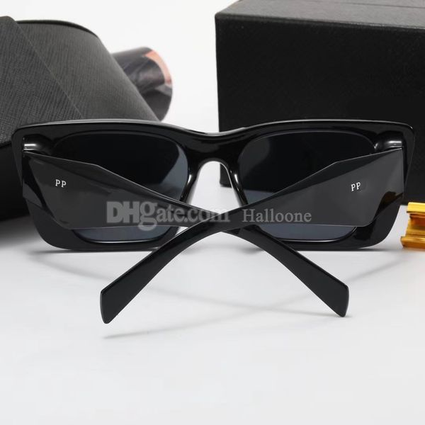 

sunglasses fashion 2023 women designer retro eyeglasses goggle outdoor beach sun glasses for man woman 4 color optional vintage triangular s, White;black