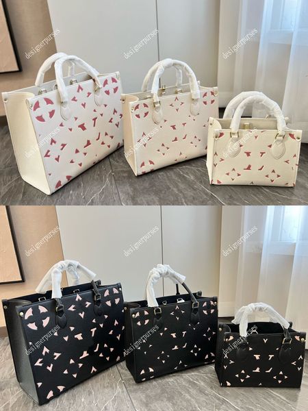 

tz classic embossed tote bag large capacity shopping bags shopping commuting handbag 3 sizes fashion shoulder bag women totes designer onthe