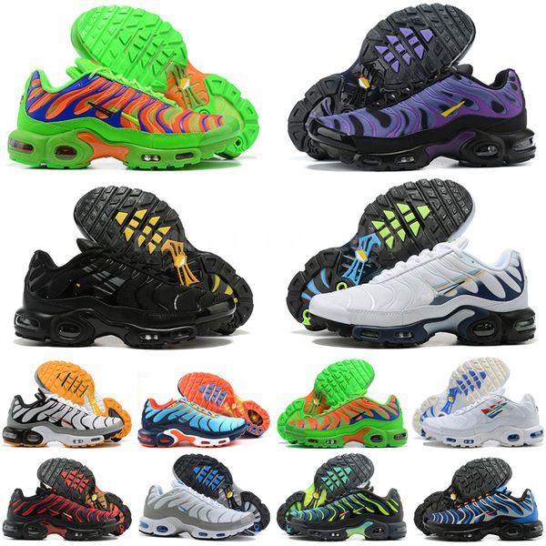 

running shoes trainer hyper blue wolf grey red triple womens pink prim rainbow tn plus mens 40-47