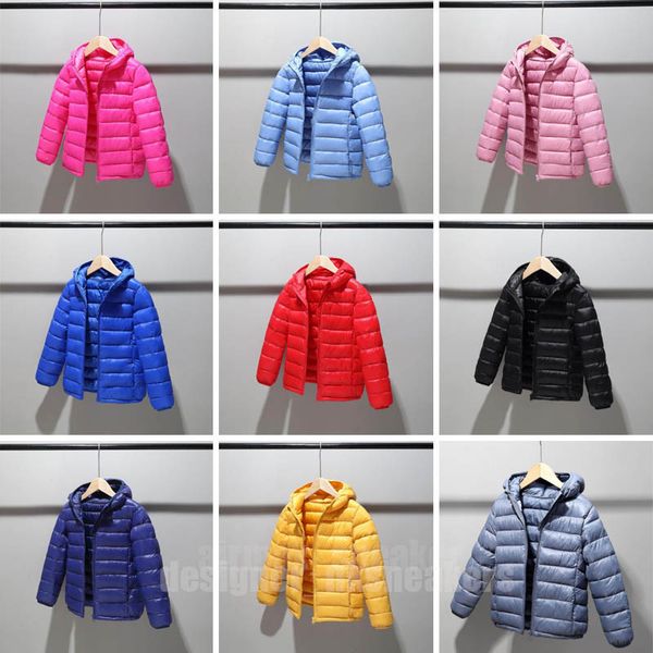 

children winter down coats jacket boy toddler girl clothes thick warm hooded coat kids parka teen clothing outerwear snowsuit, Blue;gray