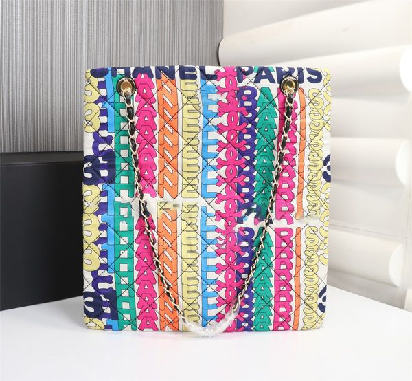 

tote bag graffiti chain bag 5a tote bag designer handbag brand women crossbody bag alphabet logo 2023 shoulder bag shopping