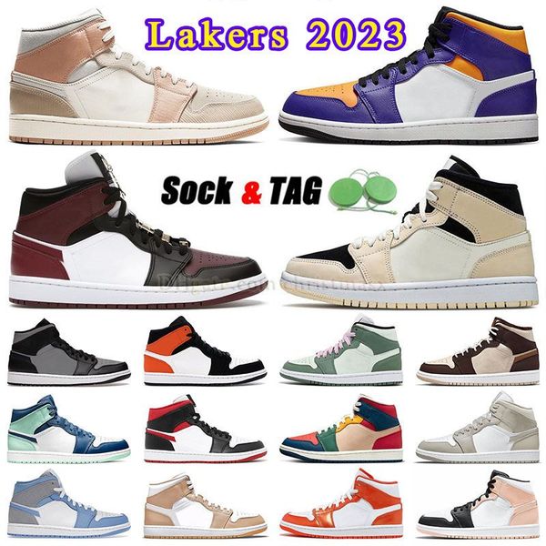 

1s jumpman 1 mids mens basketball shoes womens mid barely orange linen pony smoky mauve multicolor south beach split black and white digital