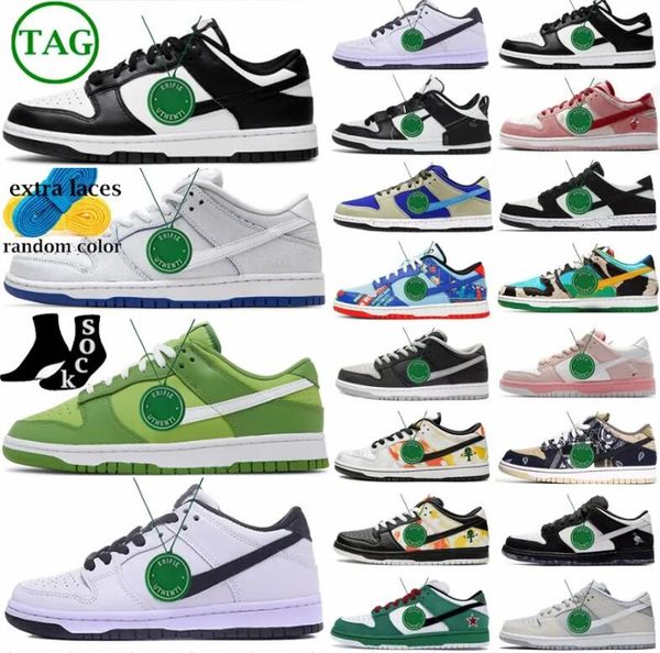 

designer men women shoes black panda pine green chicago chlorophyll syracuse grey fog triple pink sneakers university red varsity purple spo
