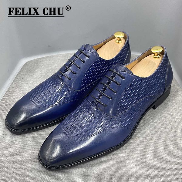 

dress shoes luxury italian mens oxford shoes genuine cow leather blue black wedd