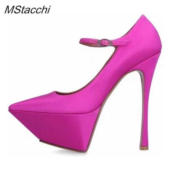 

dress shoes high platform women pumps ladies high-heeled sandals stiletto demonia party wedding luxury brand woman shoe mary janes 2022 2201, Black