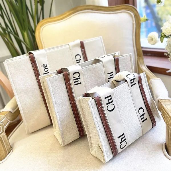 

luxurys designers totes woody beach shopping bag womens shoulder bag duffel mens wallet canvas large lady bags pochette linen crossbody purs