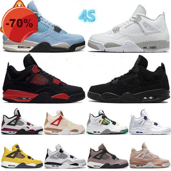 

boots basketball shoes j4 university blue jumpman 4 4s mens basketball shoes white oreo metallic purple black cat bred shimmer cactus jack m
