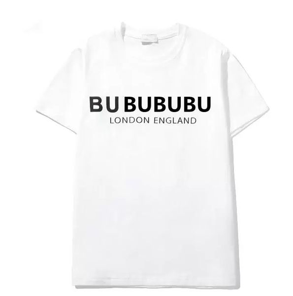 

designer men's t-shirt letter print shirt summer breathable loose women's casual fashion short-sleeved clothing size s-4xl, White;black