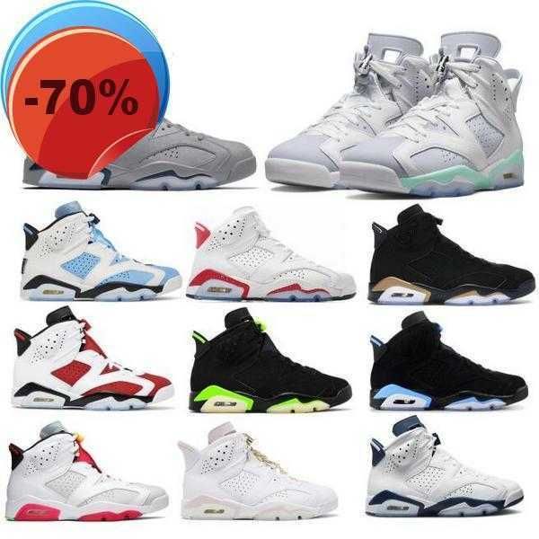 

boots basketball shoes georgetown 6 6s mens basketball shoes jumpman red oreo carmine infrared white mint foam unc dmp hare 2022 women zapat, Black