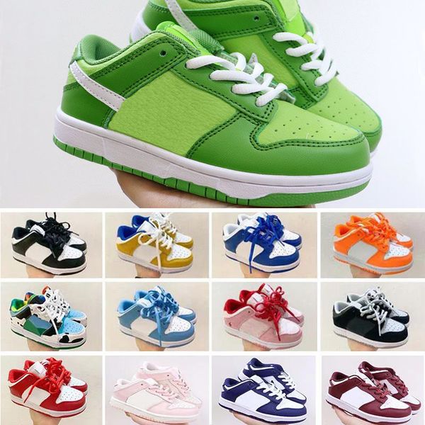 

2023 designer chunky kids shoes athletic outdoor boys girls casual fashion sneakers children walking toddler sports trainers size eur 25-35, Black