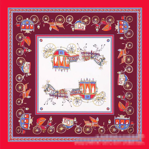 

Scarves brand designer gift scarf high 100% silk scarfs for woman luxury design size 60x60cm summer 3DDG