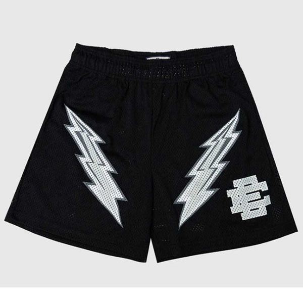 

2023 men's and women's casual shorts west coast brand eric emanuel summer fitness sports breathable quick drying mesh eepy, White;black