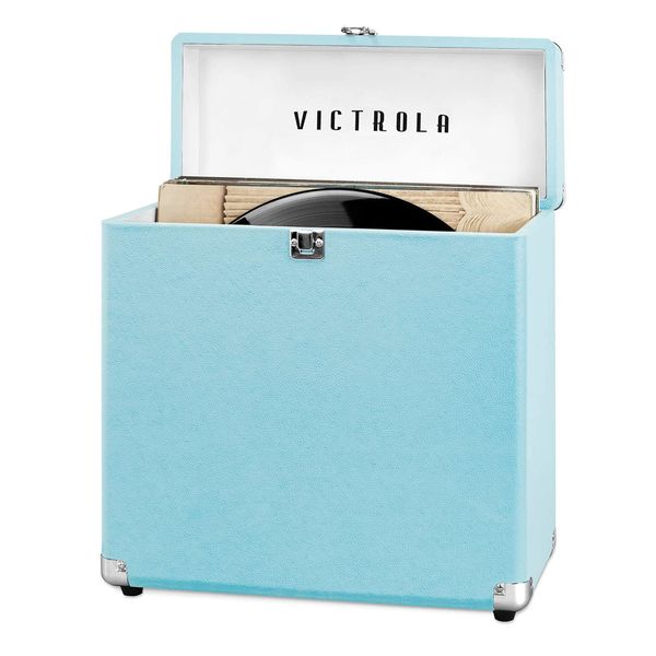 

victrola collector vinyl record storage case