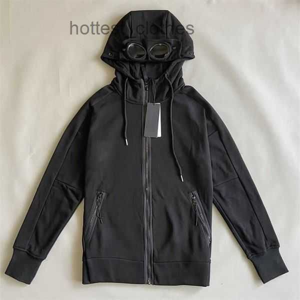 

cp designer hoodie mens jacket casual cardigan hooded coat zipper hoodeds sweater women stitching lens sweatshirt clothing yvjg 1 znft, Black;brown