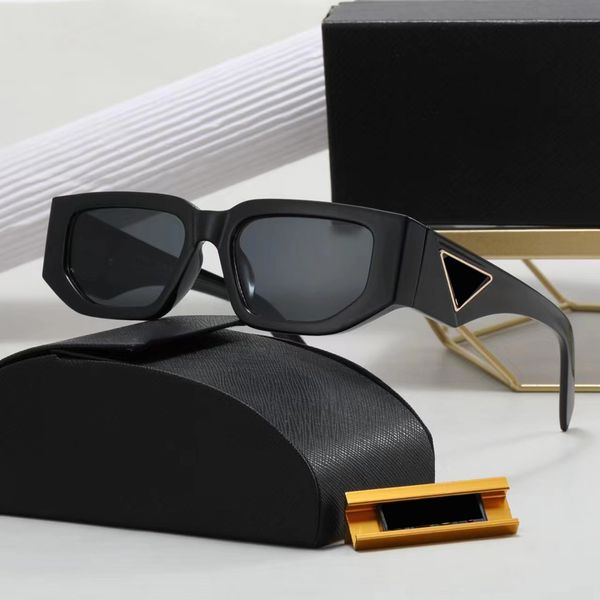 

luxury fashion designer sunglasses for woman square mens glasses triangle polarized sunglass gafas de sol mujer classic vintage uv400 eyewea, White;black