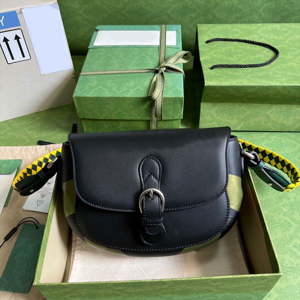 

7a cross body bag designer handbags women imprint letters shoulder bags braided shoulders strap rivet patch letters flip closure handbags