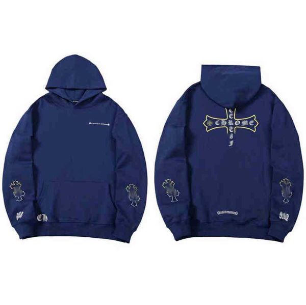 

mens zipper fashion luxury ch hoodies cross print classic horseshoe sanskrit pullover jackts 3uzb, Black