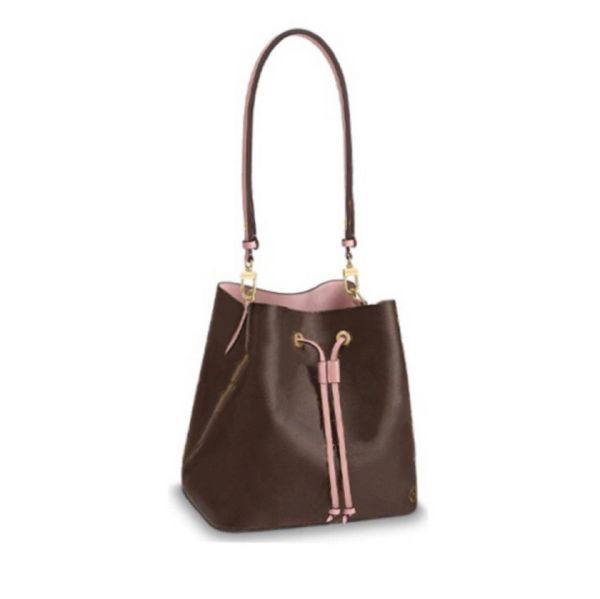 

designer bags neonoe mm 5 colors totes shopping bags handbags purses floral letter bucket leather fashion shoulder bags
