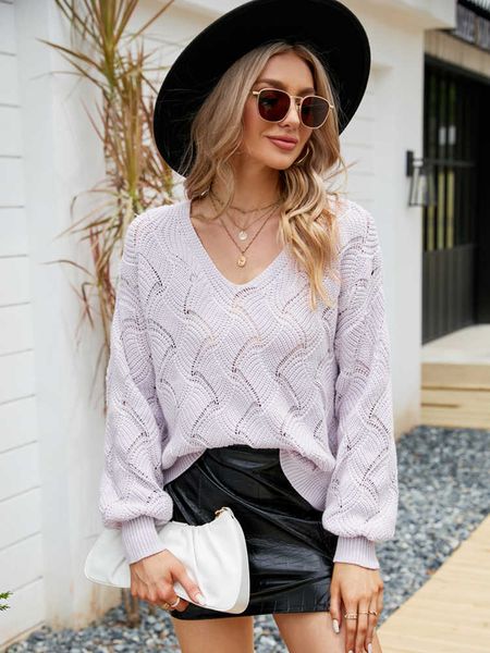 

women's sweaters ladies vintage autumn winter sweater pullover v neck loose casual jumper knitted chic basic female 230118, White;black