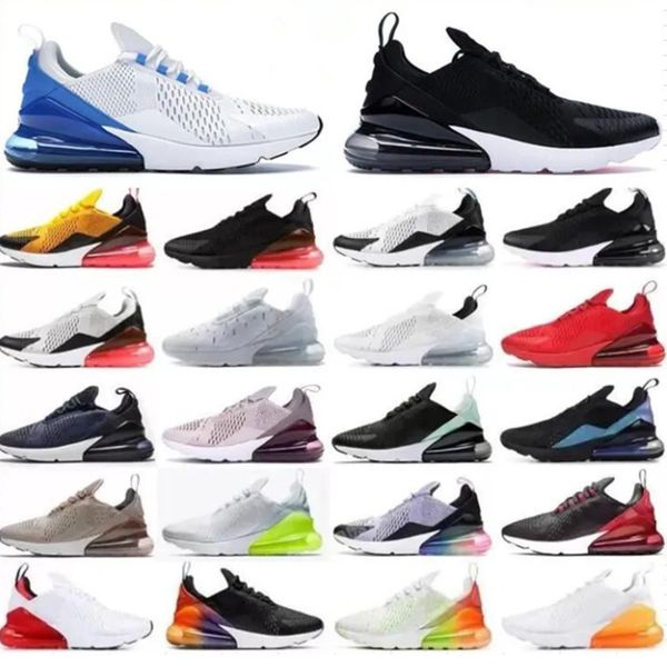 

270 270s running shoes des chaussure men women university blue black volt core white rainbow grape medium olive punch mens trainers womens o