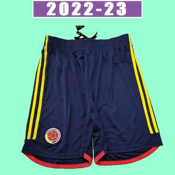 

2022 colombia away soccer shorts fans version falcao james home football pants cuadrado national team men camiseta de futbol maillot s-2xl, Black;yellow
