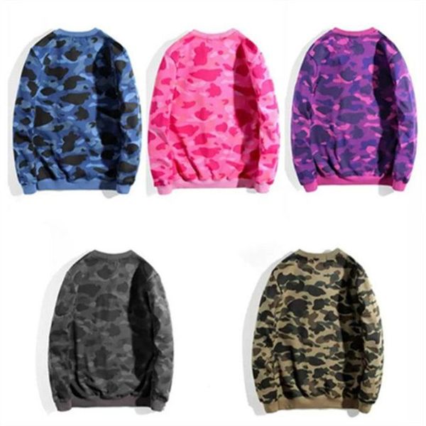 

fashion designer hoodie shark coat sweaters sweatshirt hip hop black and pink color letter brand print size -2xl camouflage loose swea hbjo, White;black
