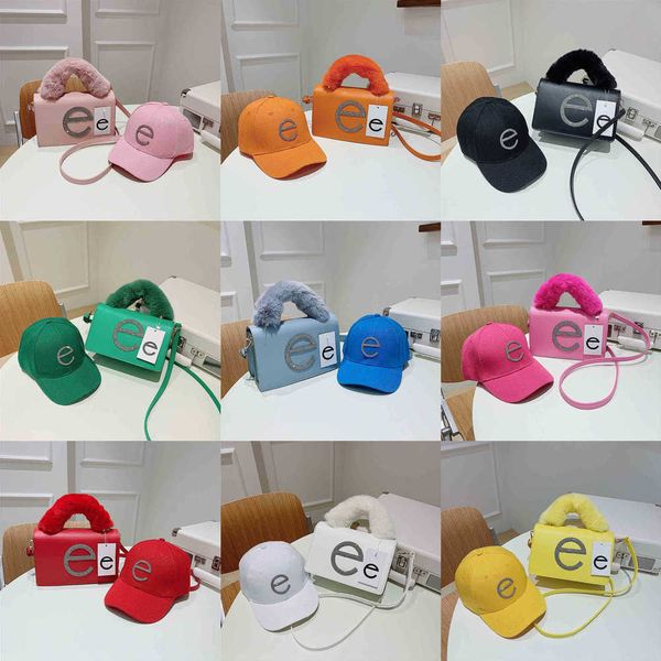 

totes te designers tote bag leather designers handbag winter designer bag hairy trend candy color square shoulderbag women letter crossbody