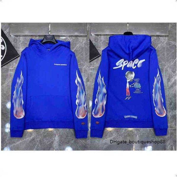 

designer hearts hoodie chrome mens hoody clothing womens heart hoodies hooded ch cross flower arm front printed horseshoe pocket zipper jack, Black