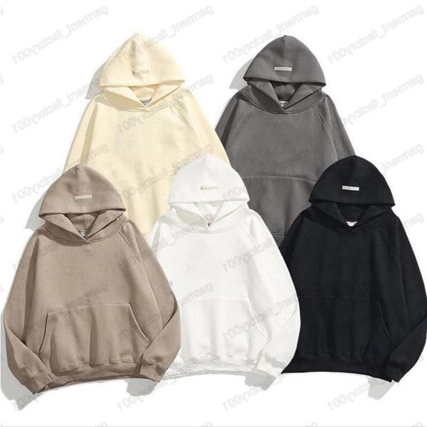 

essential's 5a mens designer white hoodies sweater sweatshirts streetwear t shirt loose lovers luxury jacket pa ow hoodie sweaters upih, White;black