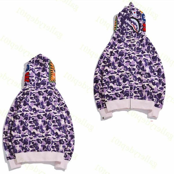 

mens shark hoodies designer hoodie womens designer hoodie hoodys tech fleeces printed embroidered yellow camouflage purple green sweats fdum, White;black